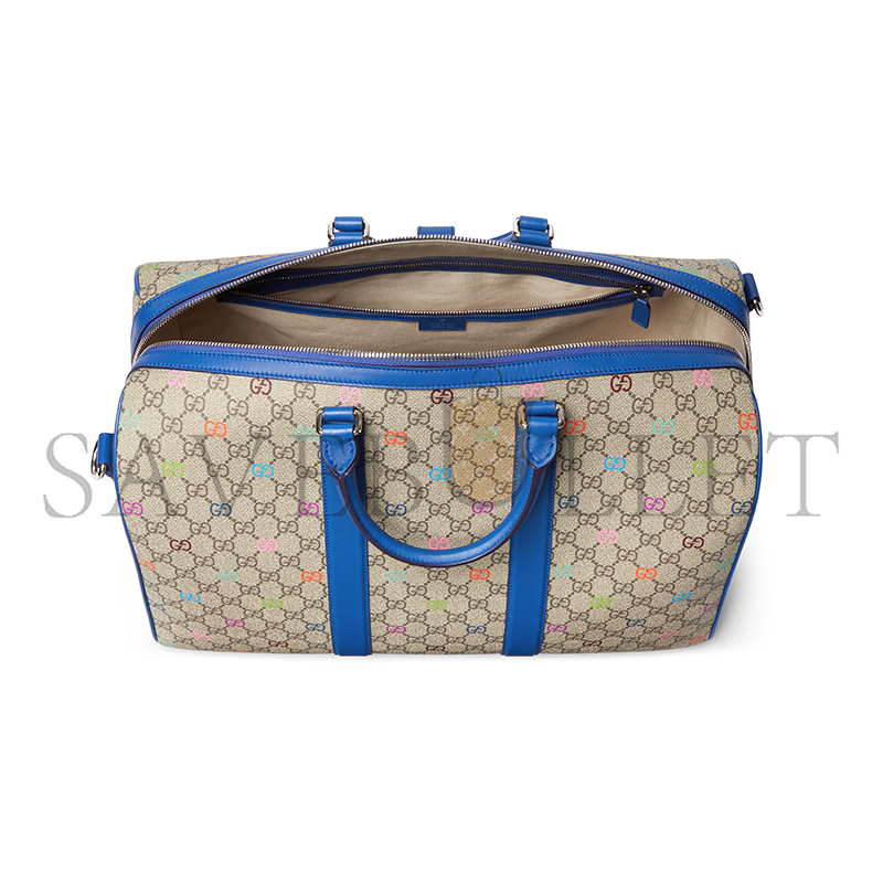 GUCCI GG MULTICOLOR MEDIUM DUFFLE BAG 792074 (45*30*24.5cm) GUCCI GG MULTICOLOR MEDIUM DUFFLE BAG 792074 (45*30*24.5cm)